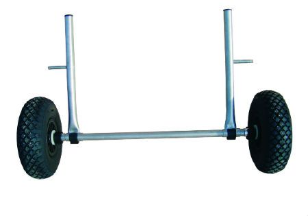 Imagen de Carrito de transporte autovaciable inox